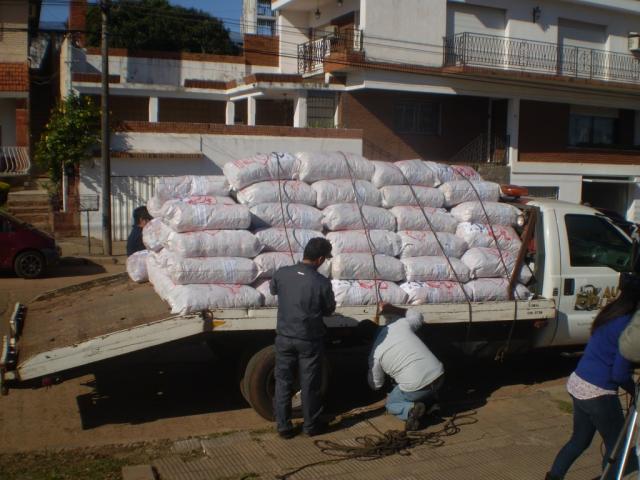 LOS CAZATAPITAS DEL MERCOSUR - cargando bolsas