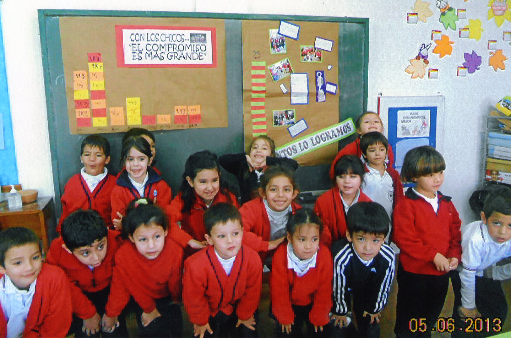 Alumnos de 1º - Escuela del Cerro Nº 8025 Salta