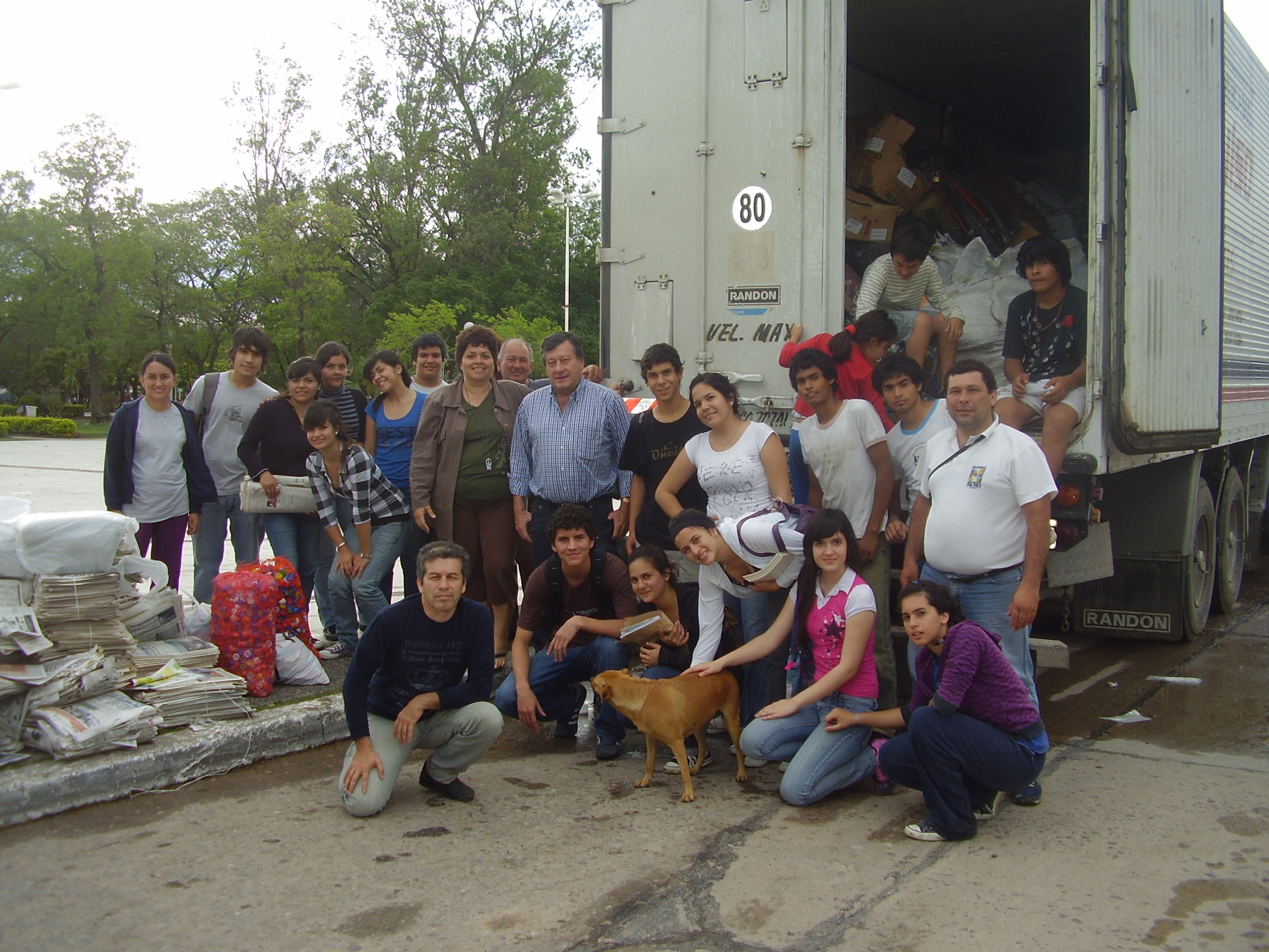 Comunidad de Formosa y el Sr. Caceres