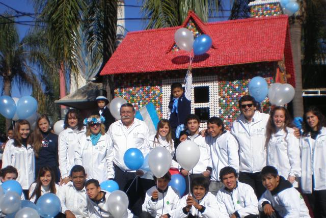 Casa de tapitas - Fundación Chaco Ciudad Limpia